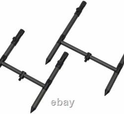 New Prologic K3 Carbon Low Profile Rod Pod+carry Bag Carp Fishing Tackle