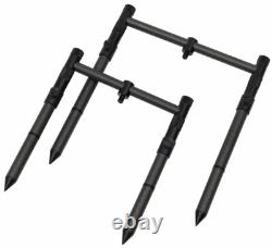 New Prologic K3 Carbon Low Profile Rod Pod+carry Bag Carp Fishing Tackle