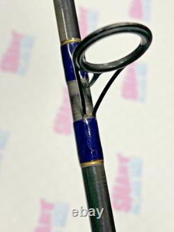Normark blue fox nova carp fishing rod retro 1990s 12ft 2 1/4lb test curve rare
