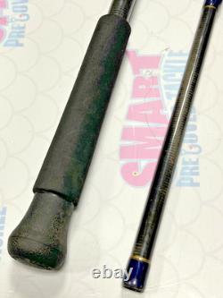 Normark blue fox nova carp fishing rod retro 1990s 12ft 2 1/4lb test curve rare