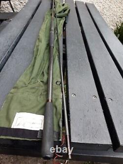 Northwestern Kevlite Carp Rod 1. 3/4lb T/c 12ft In Green Original Cloth Bag