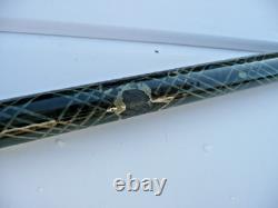 OLD SKOOL KEVIN NASH CARP FISHING ROD- AKN 12ft 2 3/4 WHISKER KEVL@RNO DECAL