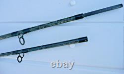 OLD SKOOL KEVIN NASH CARP FISHING ROD- AKN 12ft 2 3/4 WHISKER KEVL@RNO DECAL