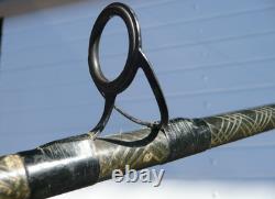 OLD SKOOL KEVIN NASH CARP FISHING ROD- AKN 12ft 2 3/4 WHISKER KEVL@RNO DECAL