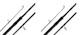 Prologic C. O. M. Pure Stalker Carp Rods 9'/11' 2.75lb Set Of Two 2pc Fishing
