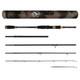 Predator Spin-baitcast Travel Rod, 4pc With Case, 2 Tips, 15kg Max, Compact