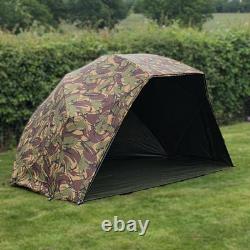 Quest 60 Brolly System DPM Camo Carp Fishing Shelter Bivvy 12000mm Tackle