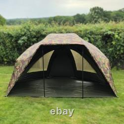 Quest 60 Brolly System DPM Camo Carp Fishing Shelter Bivvy 12000mm Tackle