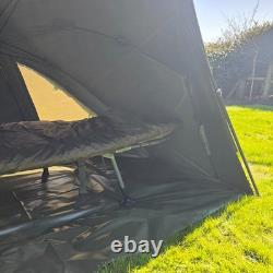 Quest 60 Brolly System DPM Camo Carp Fishing Shelter Bivvy 12000mm Tackle