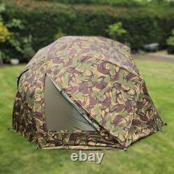 Quest 60 Brolly System DPM Camo Carp Fishing Shelter Bivvy 12000mm Tackle