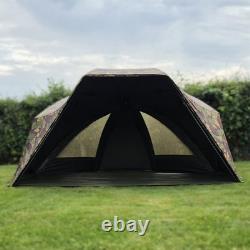 Quest 60 Brolly System DPM Camo Carp Fishing Shelter Bivvy 12000mm Tackle