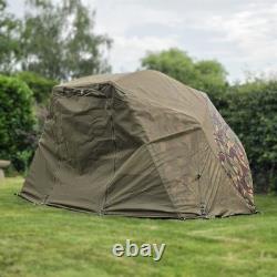Quest 60 Brolly System DPM Camo Carp Fishing Shelter Bivvy 12000mm Tackle