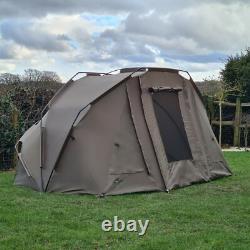 Quest Defense 1 Man Bivvy Carp Fishing Overnight Shelter Tackle Brolly 2