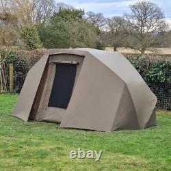 Quest Defense 1 Man Bivvy Carp Fishing Overnight Shelter Tackle Brolly 2