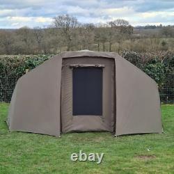 Quest Defense 1 Man Bivvy Carp Fishing Overnight Shelter Tackle Brolly 2