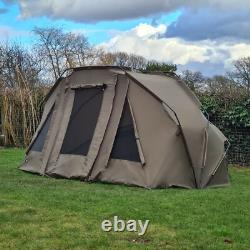 Quest Defense 1 Man Bivvy Carp Fishing Overnight Shelter Tackle Brolly 2