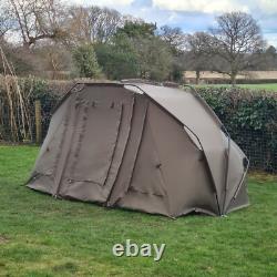 Quest Defense 1 Man Bivvy Carp Fishing Overnight Shelter Tackle Brolly 2