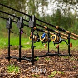 Quest Trilogy Pod Bank Sticks Carp Fishing Rod Pod With Zipped Carry Bag