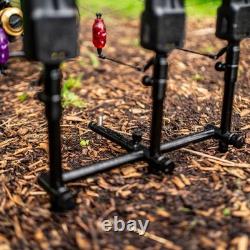 Quest Trilogy Pod Bank Sticks Carp Fishing Rod Pod With Zipped Carry Bag