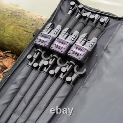 Quest Trilogy Pod Bank Sticks Carp Fishing Rod Pod With Zipped Carry Bag Quest Trilogy Pod Bank Sticks Carp Fishing Rod Pod With Zipped Carry Bag