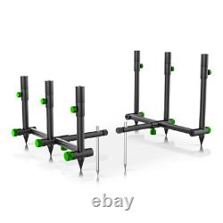 Quest Trilogy Sticks Carp Fishing With Zipped Carry Bag Bank Rod Pod Tackle