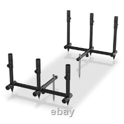 Quest Trilogy Sticks Carp Fishing With Zipped Carry Bag Bank Rod Pod Tackle