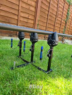 Quest Trilogy Sticks Carp Fishing With Zipped Carry Bag Bank Rod Pod Tackle