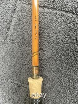 R Chapman (Ware, Herts) 550 MKIV Carp 10' Split Cane Carp Fishing Rod SALE