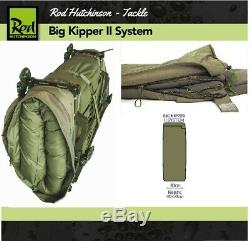 ROD HUTCHINSON BIG KIPPER II SYSTEM Bedchair & Sleeping Bag Carp Fishing bed