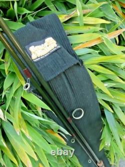 Rare Bruce & Walker Carbon/cork Hand Built Carp Fishing Rod & Bag Free Postage