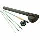 Redington 590-4 Vice 5 Line Weight 9 Foot 4 Piece Fly Fishing Rod And Reel Combo