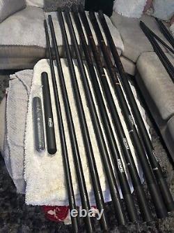 Rive R16 carp master 2 fishing pole with 8 top kits excellent condition