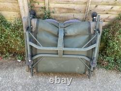 Rod Hutchinson Carp Big Kippa Bedchair FoldingGreen/Grey Aluminium 200x80