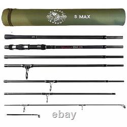 S Max. Big Fish Powerful Predator Surf Travel Fishing Rod + 2 tips 3.6+3.2m 11