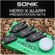 Sonik Herox Alarm Presentation Sets 2 Or 3 Rod Carp Fishing Bite Alarms