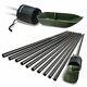Saber 18m Carbon Long Reach Baiting Pole With Spoon & Float Carp Fishing Tackle