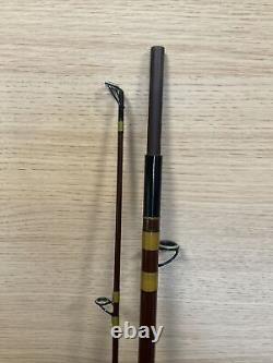 Scarce vintage hardy richard walker carp no. 2 glass fibre fishing rod