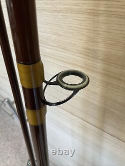 Scarce vintage hardy richard walker carp no. 2 glass fibre fishing rod