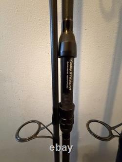Set of 3 Century Stealth Graphene 12ft 3.5tc Carp Fishing Rods