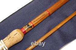 Sharpes Scottie 11 C. C. Carp split cane rod built + retailed by Weavers of