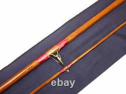 Sharpes Scottie 11 C. C. Carp split cane rod built + retailed by Weavers of