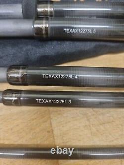 Shimano Exage Ax Stc 12ft 2.75lb Long Range 6 Piece Travel Carp Rod Texax12275l