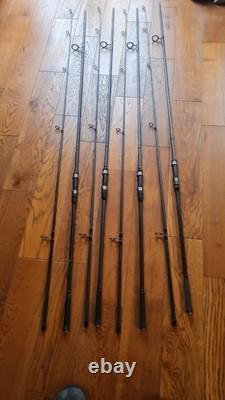 Sonik SKS Carp Rods 3 × 12ft 2.75TC + 12ft 4.5TC Spod Rod Perfect Condition