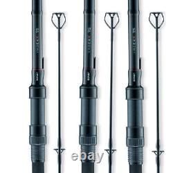 Sonik Vader X RS 12ft 3.5lb T. C Carp Rod -Set of 3- New Free Delivery