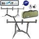 Summit Colosseum Pod Low Profile 3 Rod Buzz Bars Stainless Steel Carp Fishing 1