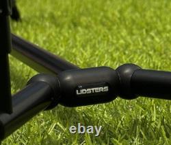 Summit x Lidsters Carp Fishing Rod Pod Small Feet Red Aluminium 3 Rods tackle