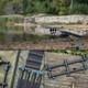 Summit X Lidsters Carp Fishing Rod Pod Uk Made Aluminium Blue Adjustable 3 Rods