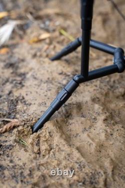Summit x Lidsters Carp Fishing Rod Pod UK Made Black Aluminium Adjustable 3 Rods