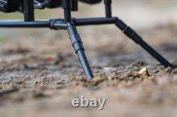 Summit x Lidsters Carp Fishing Rod Pod UK Made Black Aluminium Adjustable 3 Rods