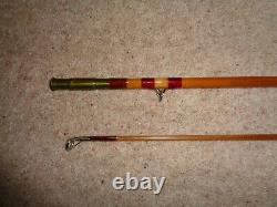 Superb Chapman Dennis Pye 700 Split Cane Pike Carp Fishing Rod Vintage Rare